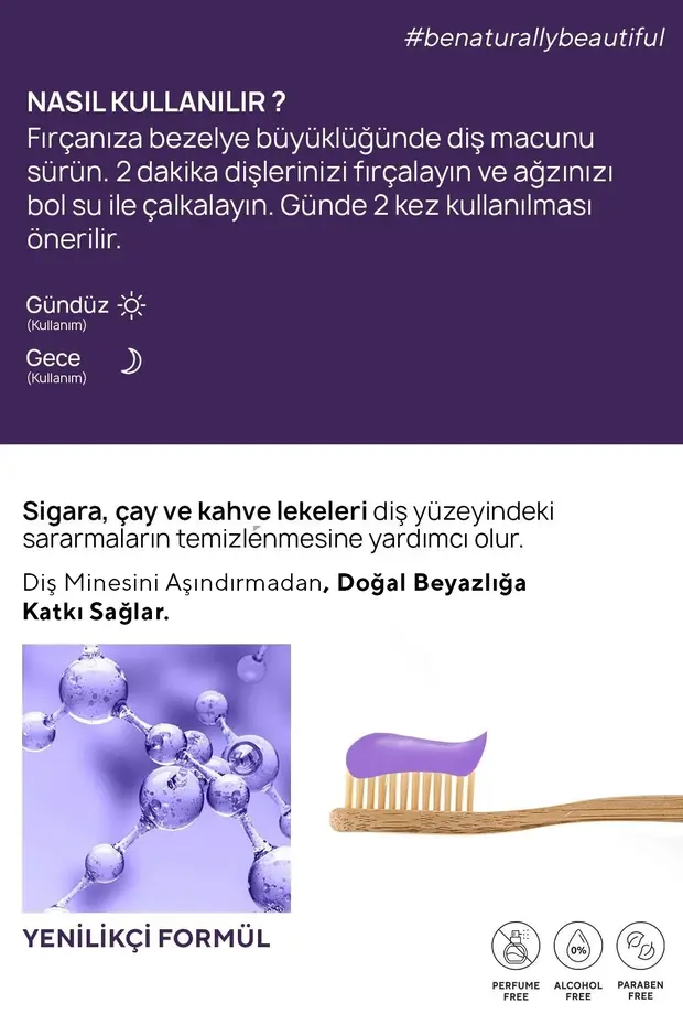 Mor Karbon Diş Beyazlatma Seti (Mor Karbon Diş Macunu 75 Gr + Mor Karbon Diş Tozu 50 Gr)